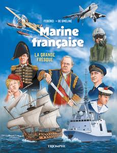Couverture de la série Marine française, la grande fresque