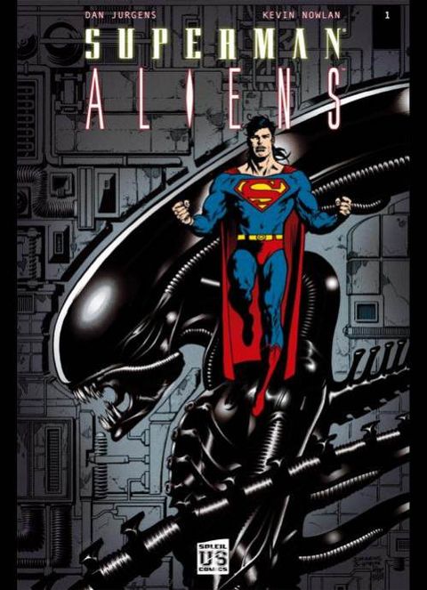 Couverture de l'album Superman / Aliens
