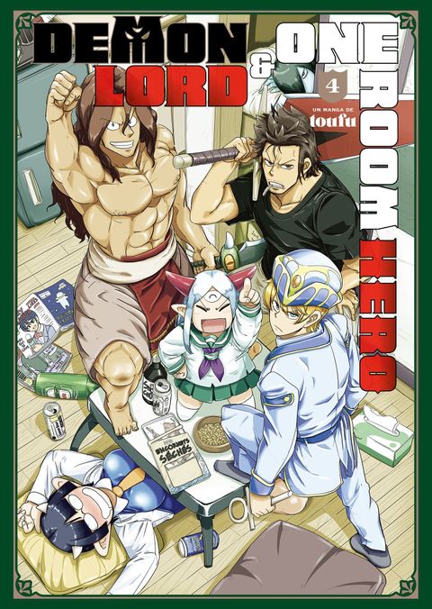 Couverture de l'album Demon Lord & One Room Hero - Tome 4