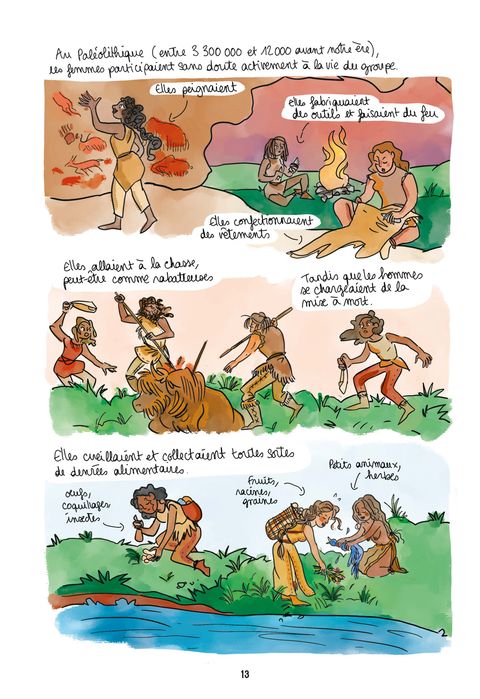 Aperçu de l'album Histoire de France au féminin