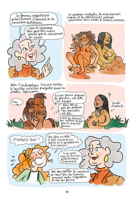 Aperçu de l'album Histoire de France au féminin