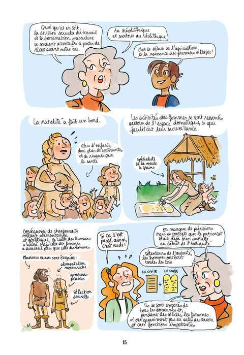 Aperçu de l'album Histoire de France au féminin