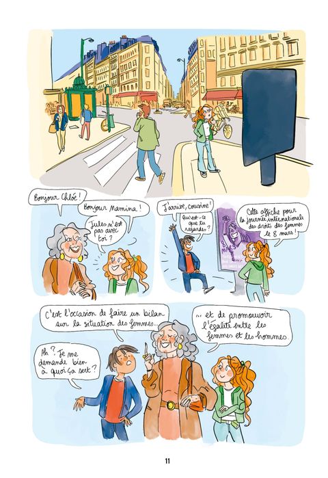Aperçu de l'album Histoire de France au féminin
