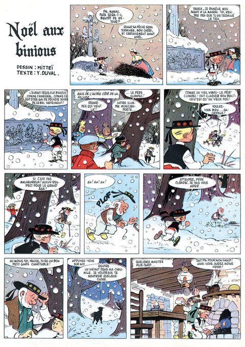 Aperçu de l'album Tintin (Autour de la BD) tome 2023 - Récits de Noël dans Tintin 