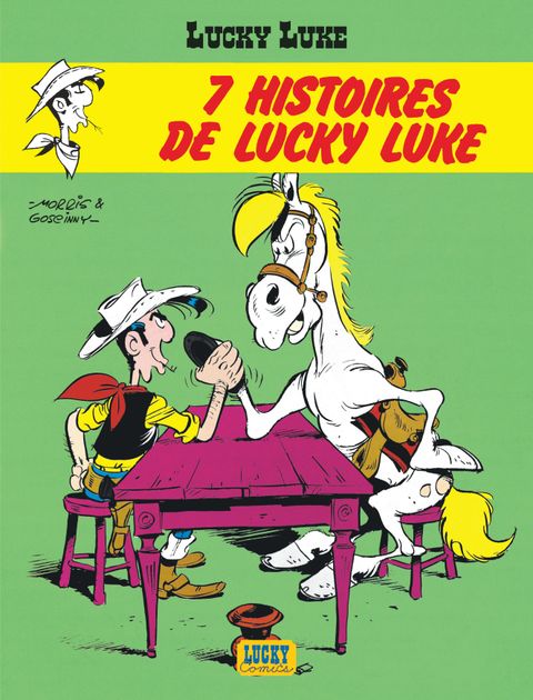 Couverture de l'album 7 Histoires de Lucky Luke