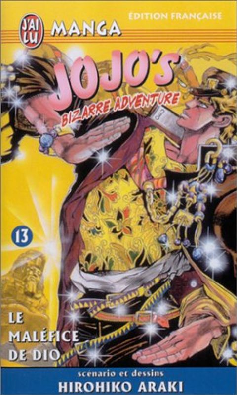 Couverture de l'album Jojo's Bizarre Adventure, Tome 13 : le Maléfice de Dio