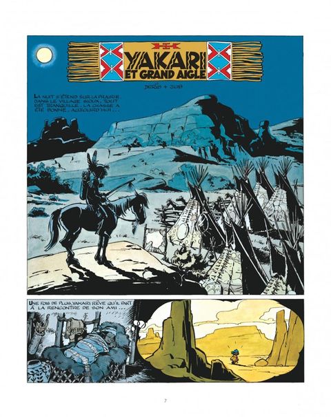 Aperçu de l'album Yakari et ses Amis Animaux tome 7 - Sous l'Aile de Grand Aigle