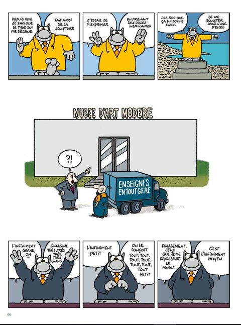 Aperçu de l'album Le Chat - hors serie tome 2021 - Le chat déambule (Catalogue)