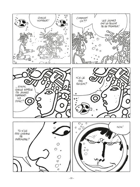 Aperçu de l'album Corto Maltese (N&B) tome 12 - Mû, la Cité Perdue