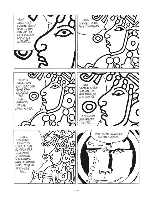 Aperçu de l'album Corto Maltese (N&B) tome 12 - Mû, la Cité Perdue