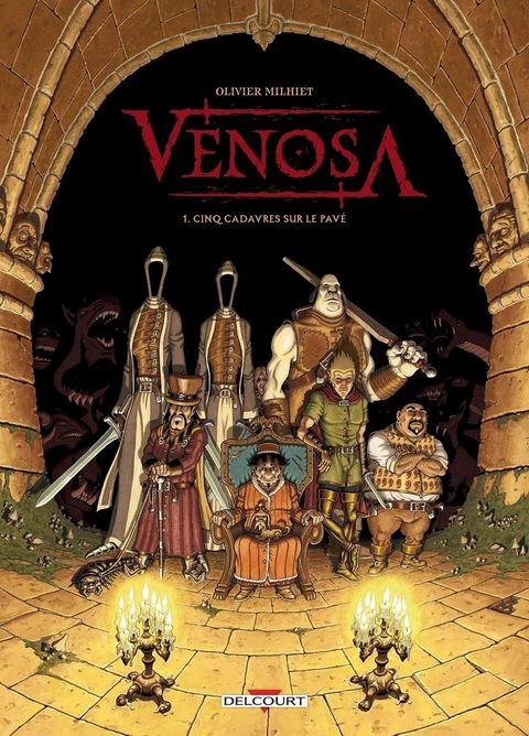 Couverture de l'album Cinq Cadavres sur le Pavé