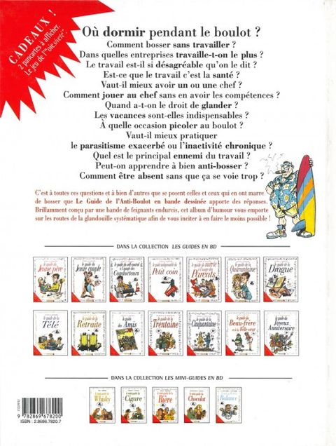 Aperçu de l'album Le Guide en BD tome 15 - Le Guide de l'Anti-Boulot