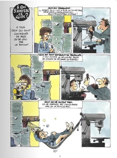Aperçu de l'album Le Guide en BD tome 15 - Le Guide de l'Anti-Boulot