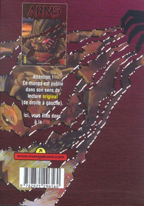 Aperçu de l'album Arms tome 10