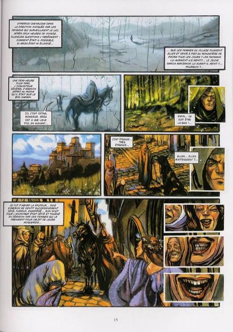 Aperçu de l'album Nicolas Eymerich, Inquisiteur tome 2 - La Déesse