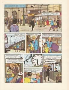 Aperçu 3 de l'album Lefranc tome 2 - L'Ouragan de Feu