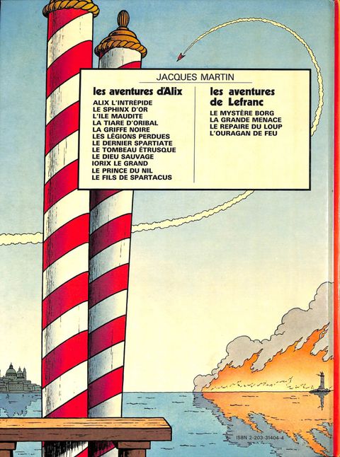Aperçu de l'album Lefranc tome 2 - L'Ouragan de Feu