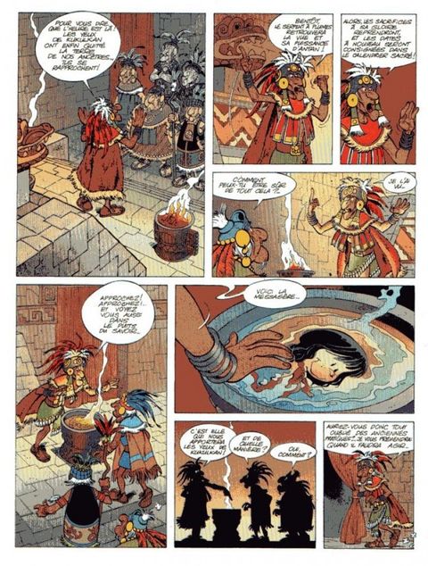 Aperçu de l'album Marine (Corteggiani/Tranchand) tome 5 - Les Yeux de Kukulcan