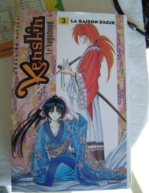Couverture de l'album Kenshin le Vagabond T3&4.