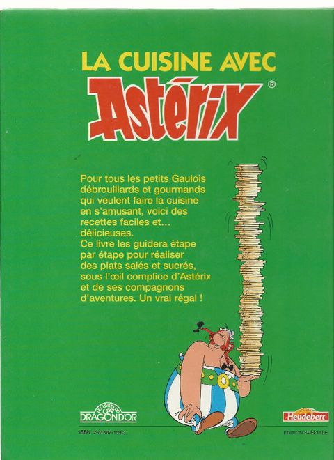 Aperçu de l'album Astérix (Gastronomie) tome 1991 - La cuisine avec Asterix