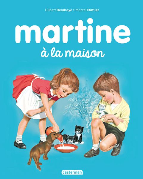 Couverture de l'album Martine à la maison