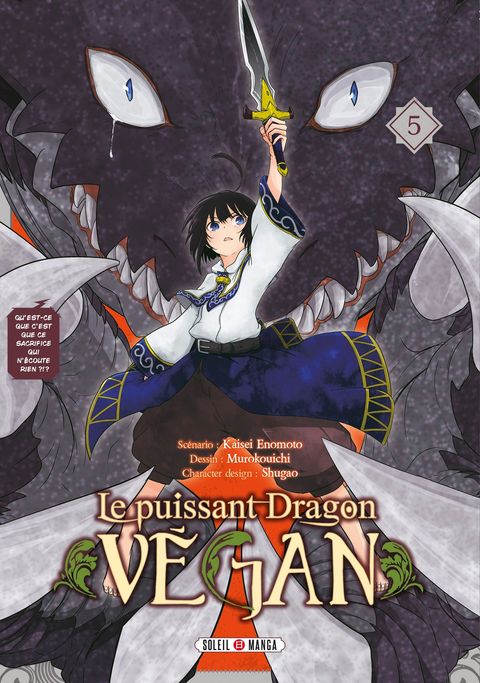 Couverture de l'album le puissant dragon vegan