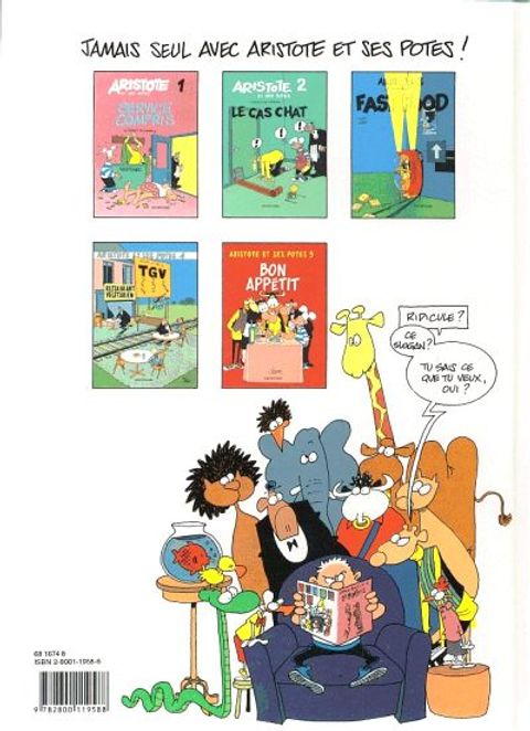 Aperçu de l'album Aristote et ses Potes tome 6 - 7 petits diables