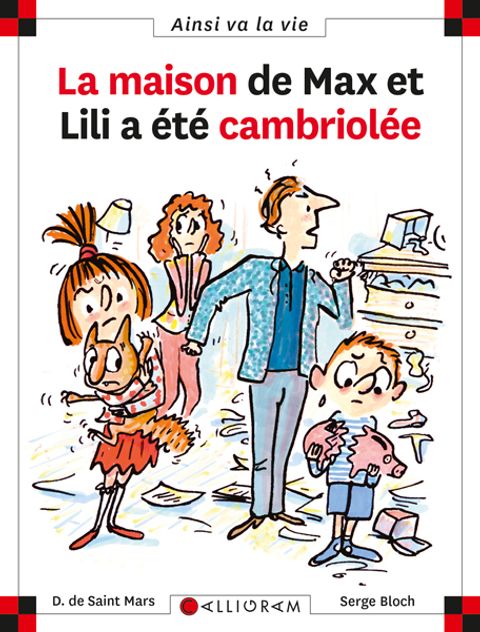 Couverture de l'album La Maison de Max et Lili a été Cambriolé