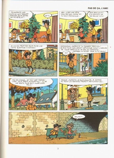Aperçu de l'album Modeste et Pompon (Walli) tome 4 - Pour le meilleur et pour le rire !