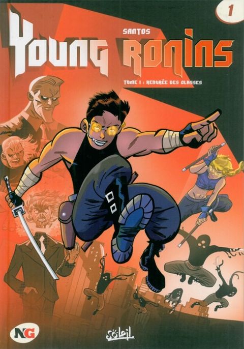 Couverture de l'album Young Ronins, Tome 1 : Rentrée des Classes