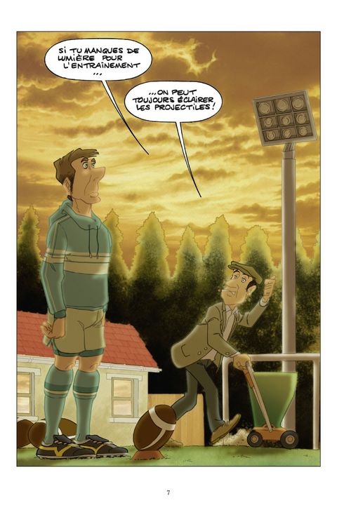 Aperçu de l'album Brève de rugby 