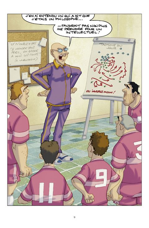 Aperçu de l'album Brève de rugby 