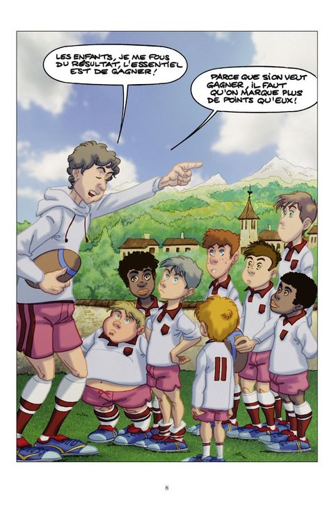 Aperçu de l'album Brève de rugby 