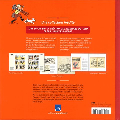 Aperçu de l'album Les coulisses d'une œuvre tome 2 - Tintin au Congo