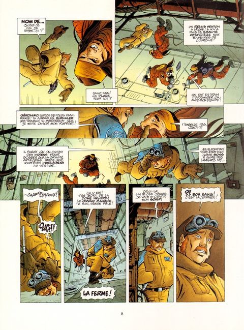 Aperçu de l'album Cryozone tome 1 - Sueurs froides