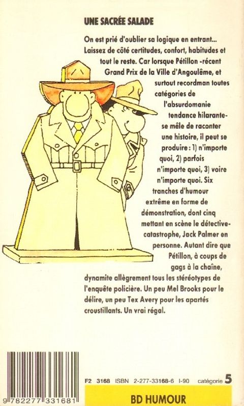 Aperçu de l'album Jack Palmer - Les Aventures de Jack Palmer- Gourous Derviches And Co