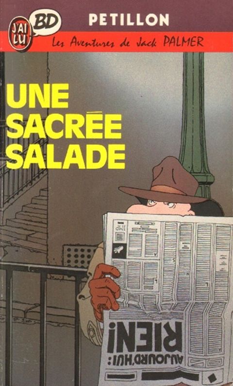 Couverture de l'album Les Aventures de Jack Palmer- Gourous Derviches And Co
