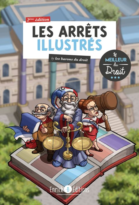 Couverture de l'album Les arrêts illustrés by les barons du droit