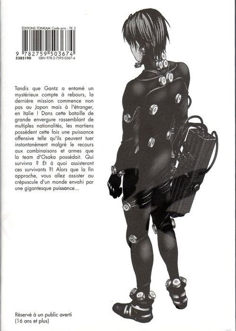 Aperçu de l'album Gantz tome 27