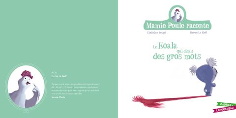 Aperçu de l'album Mamie Poule raconte tome 10 - Le Koala qui disait des gros mots
