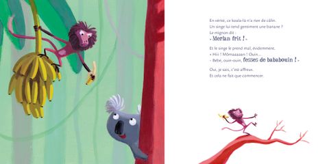 Aperçu de l'album Mamie Poule raconte tome 10 - Le Koala qui disait des gros mots