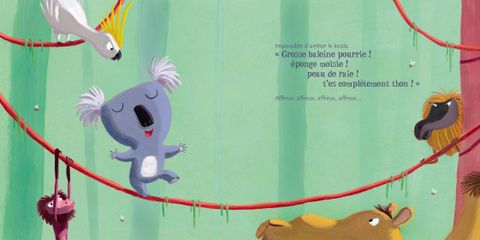 Aperçu de l'album Mamie Poule raconte tome 10 - Le Koala qui disait des gros mots