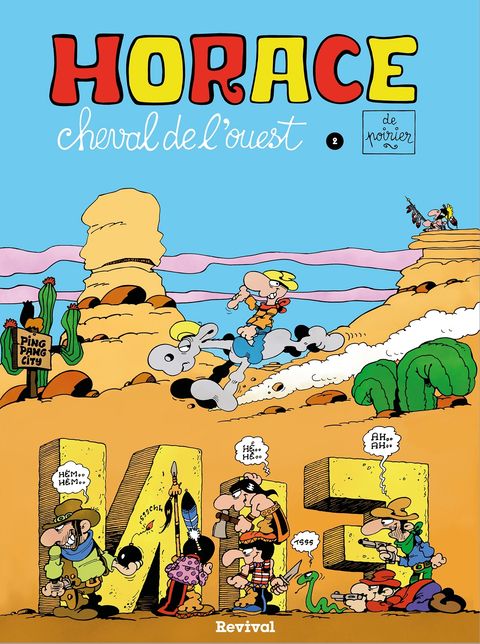 Couverture de l'album Horace, ô désespoir - tome 01