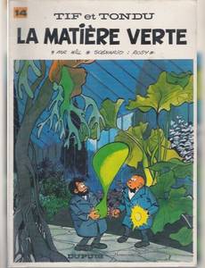Couverture de l'album La matière verte