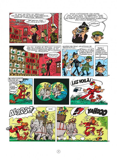Aperçu de l'album Spirou et Fantasio tome 29 - Des Haricots Partout