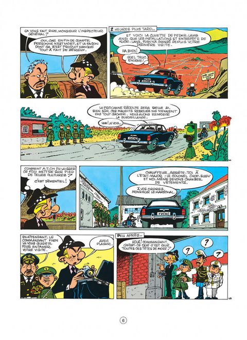 Aperçu de l'album Spirou et Fantasio tome 29 - Des Haricots Partout