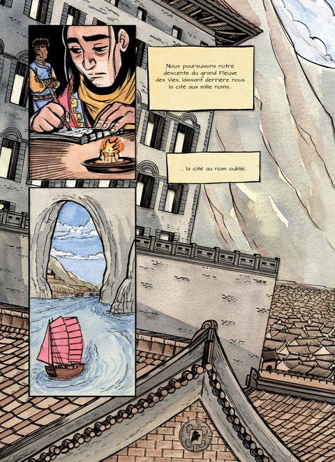 Aperçu de l'album La Cité sans Nom tome 1 - Menace sur l'Empire Dao