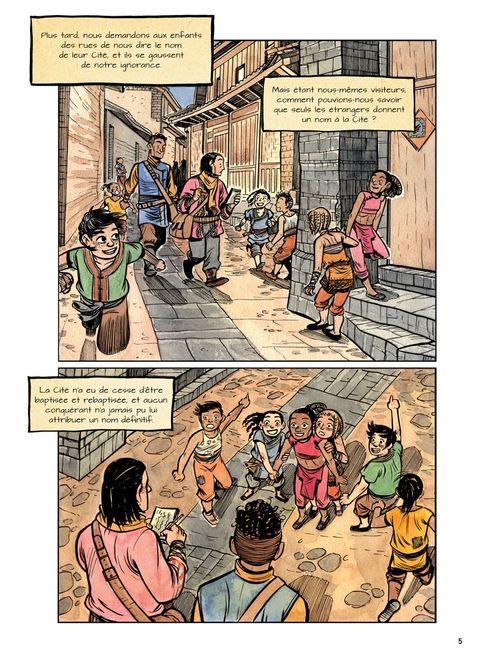 Aperçu de l'album La Cité sans Nom tome 1 - Menace sur l'Empire Dao