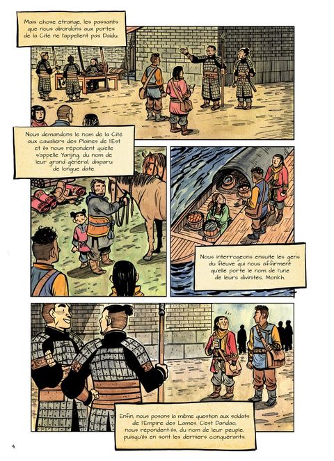 Aperçu de l'album La Cité sans Nom tome 1 - Menace sur l'Empire Dao