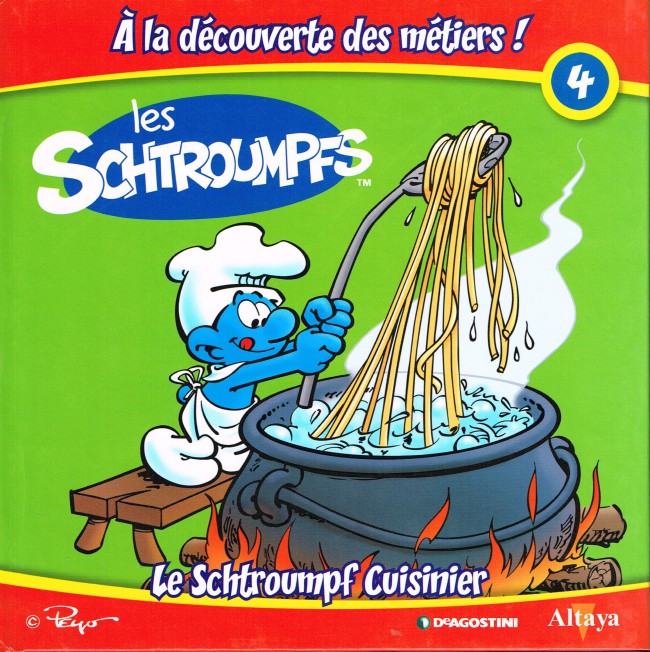 Figurine Schtroumpf Pompier 2019 - Collection Les Métiers - Neuf Sous Blister IMPS Brussels